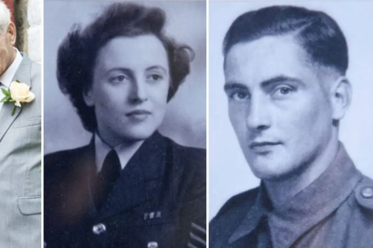 Bob Humphries dan Bernie Bluett (c) dailymail.co.uk