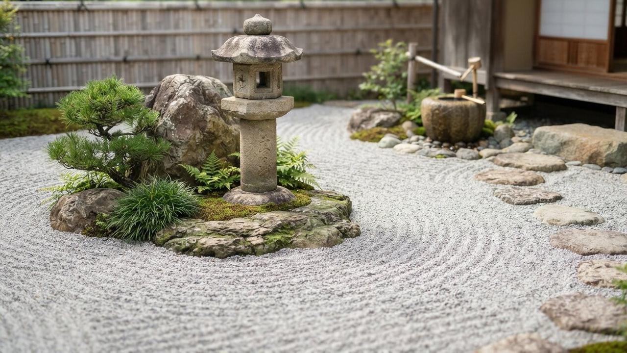 Gravel Garden Ala Jepang yang Mudah Ditiru di Rumah