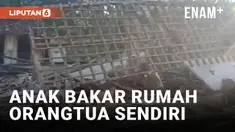 Pria di Pamekasan Bakar Rumah Orangtua Sendiri
