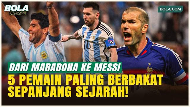 Dalam sejarah panjang sepak bola, hanya sedikit pemain yang dianugerahi bakat alami yang benar-benar tidak bisa ditiru. Para pemain yang skill-nya tidak masuk akal, tekniknya seperti seni, dan pengaruhnya tak lekang oleh waktu. Kita akan melihat 5 pe...