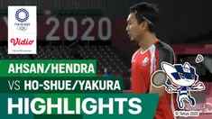 Berita video highlights bulutangkis ganda campuran Olimpiade Tokyo 2020, Ahsan / Hendra menang 2-0 atas Jason Ho Shue/Nyl Yakura
