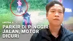 Residivis kambuhan, kepergok kembali beraksi mencuri motor yang tengah terparkir di pinggir jalan. Aksinya terekam CCTV, hingga ia pun kembali berurusan dengan hukum.