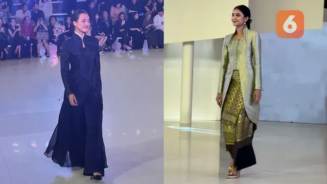 Tissa Biani, Mawar de Jongh, Marrisa Anita hingga Mikha Tambayong tampil di Catwalk Fashion Nation. (Dok: Liputan6.com/dyah)