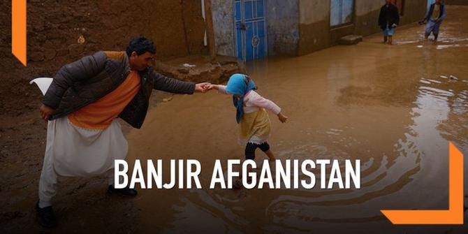 VIDEO: Banjir Afganistan, 35 Tewas 3000 Rumah Hancur