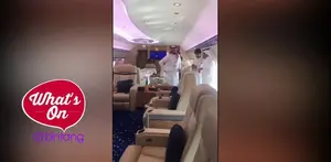 Mengintip Mewahnya Pesawat Kerajaan Arab Saudi