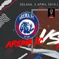 Piala Presiden Arema FC Vs Kalteng Putra (Bola.com/Adreanus Titus)