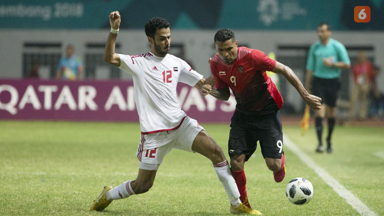 Sepak Bola : Indonesia Vs Uni Emirat Arab