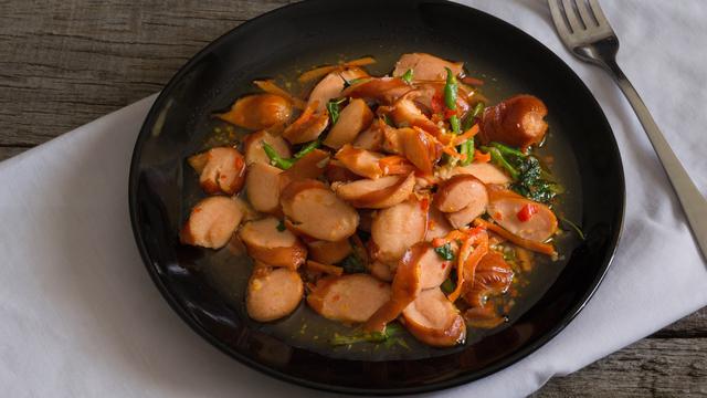 Resep Tumis Sosis Kemangi