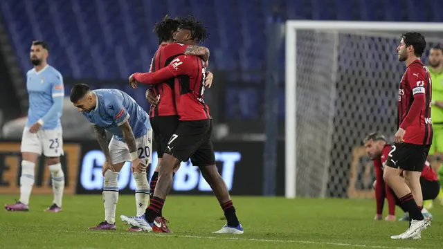 Foto: Aksi Gol Injury Time Sandro Tonali yang Jaga Asa Juara dan Pastikan AC Milan ke Liga Champions Musim Depan