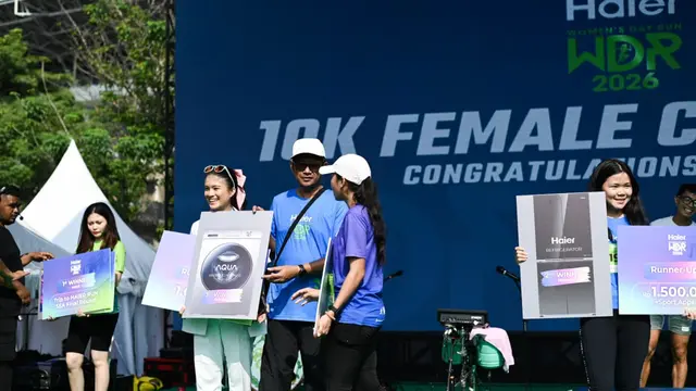 Sambut Hari Kartini, Women’s Day Run 10K 2026 Diikuti Ribuan Perempuan