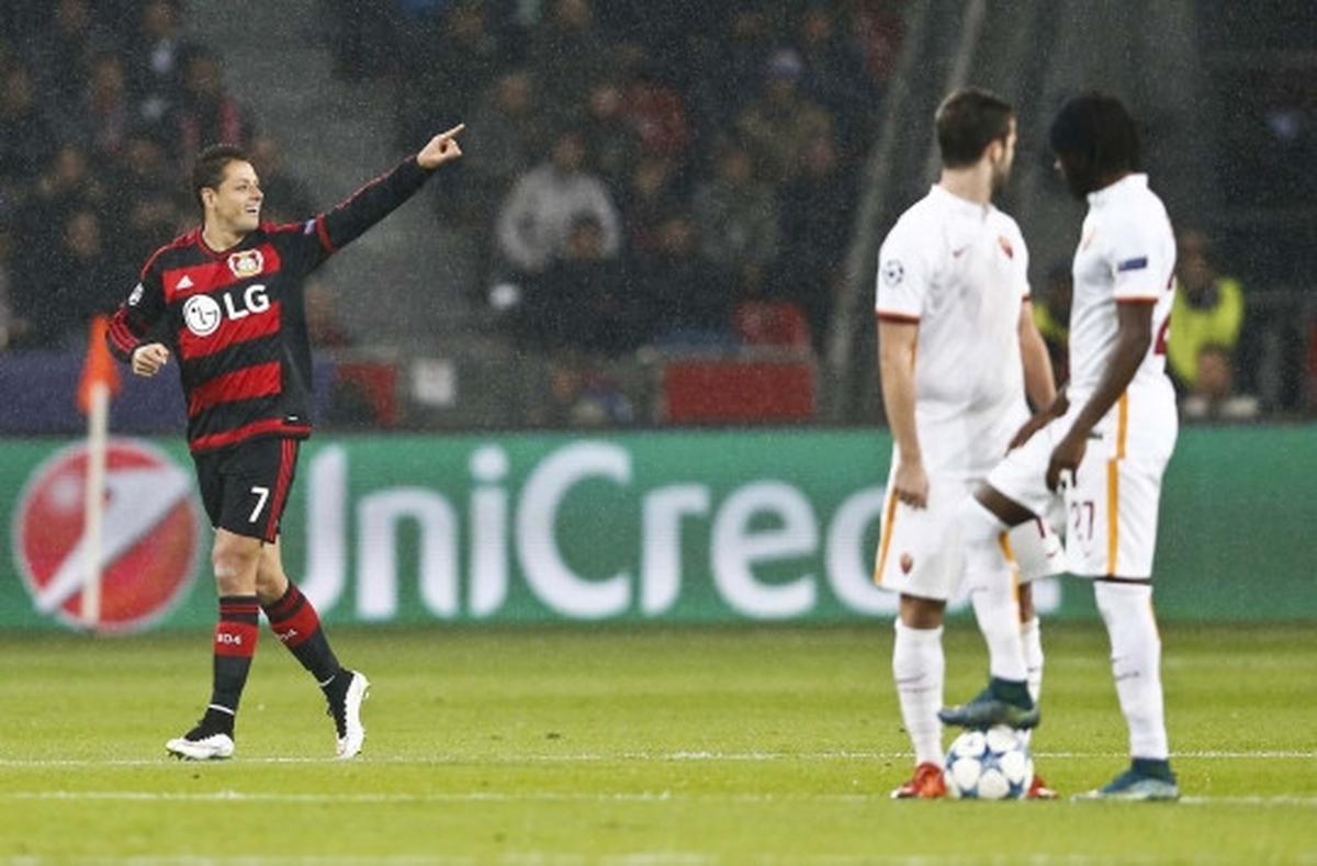 Duel sengit Leverkusen vs AS Roma berujung imbang 4-4