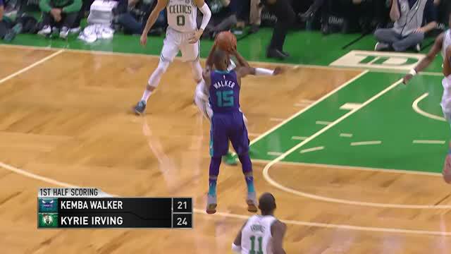 Berita video game recap NBA 2017-2018 antara Boston Celtics melawan Charlotte Hornets dengan skor 134-106.