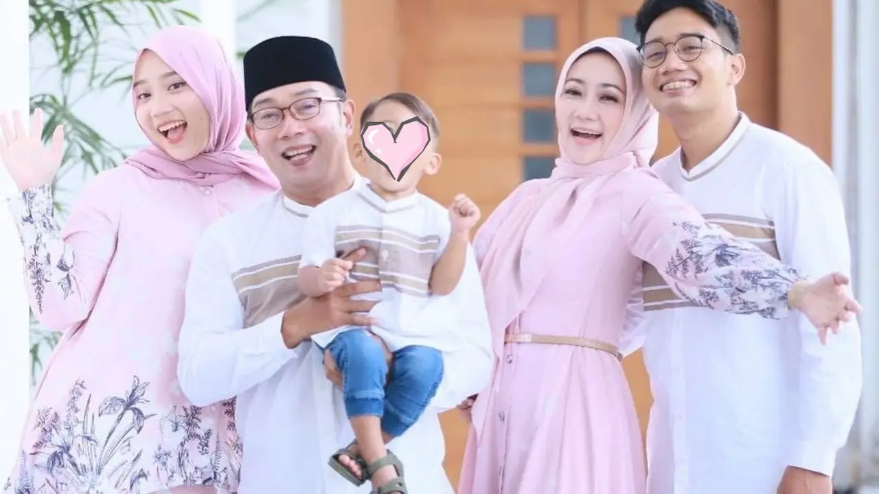 Ikhaskan Eril, Ini 6 Potret Hangat Keluarga Ridwan Kamil dan Atalia Praratya