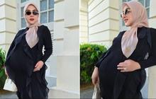 Hamil 38 Minggu, Potret Terbaru Syahrini Makin Stunning Pakai Dress Hitam & Tenteng Tas Hermes