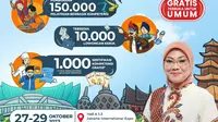 Festival Pelatihan Vokasi dan Job Fair Nasional, 27 - 29 Oktober 2023 di Jakarta International Expo, Kemayoran, Jakarta.