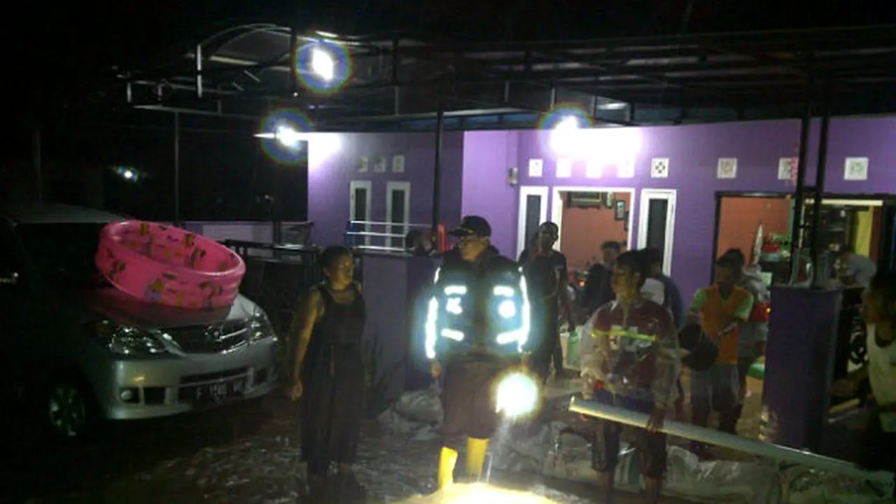 Sungai Cijerah Meluap, 30 Rumah di Cianjur Terendam Banjir