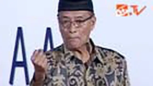 Syafii Maarif: Indonesia Sedang Krisis