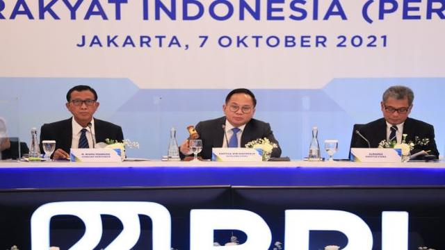 RUPSLB PT Bank Rakyat Indonesia Tbk (BRI) pada Kamis, (7/10/2021) (Dok: Istimewa)