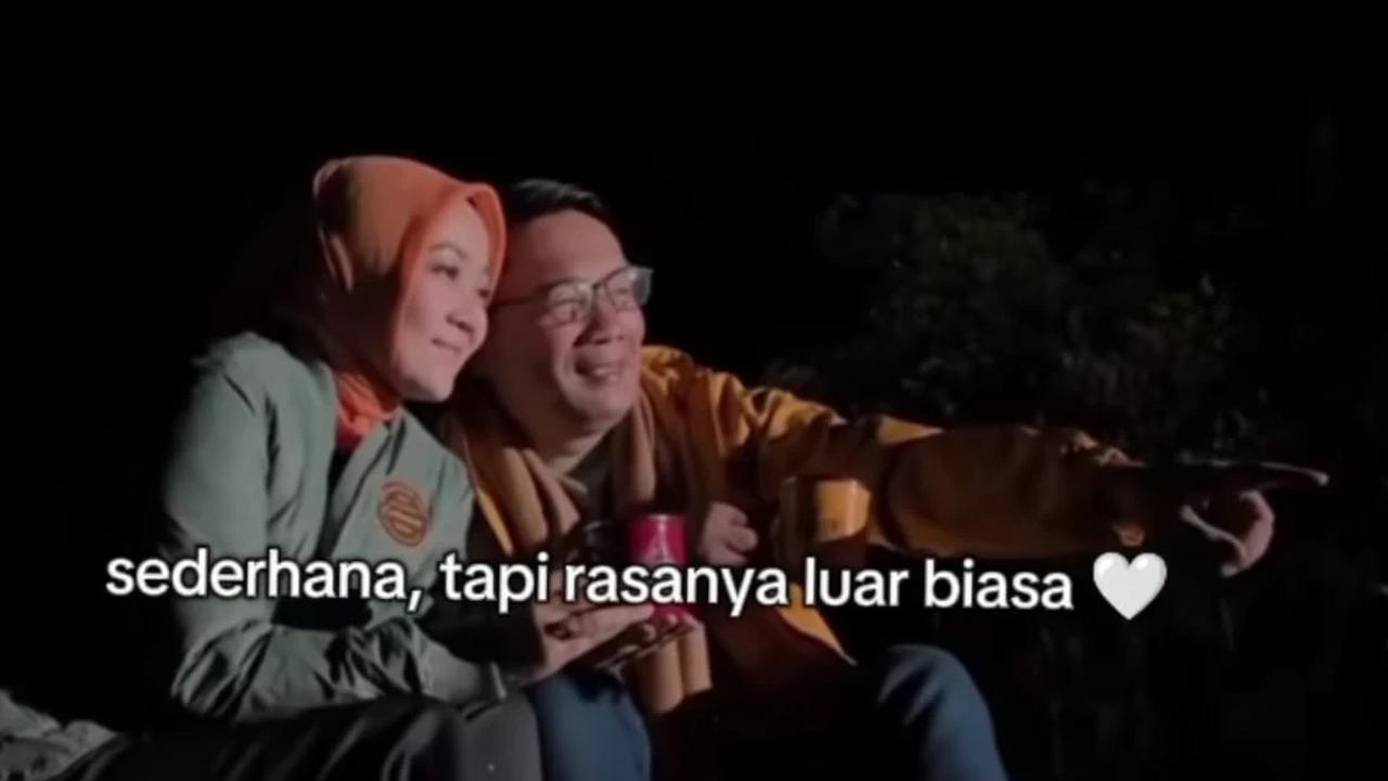 Momen manis Atalia-Ridwan Kamil