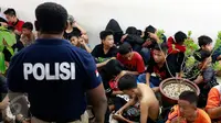 Ketua Umum The Jakmania 'Support' Sekjennya di Rutan Polda