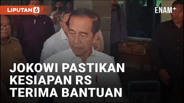 Jokowi Tinjau Fasilitas Kesehatan di Lampung Selatan