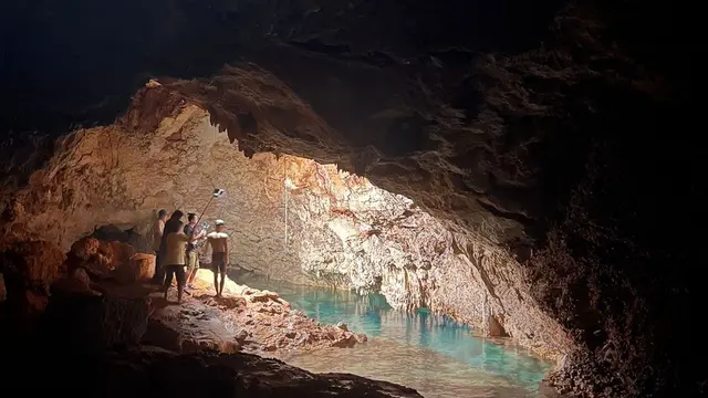 Wisata goa di Buton Tengah. (Ist)