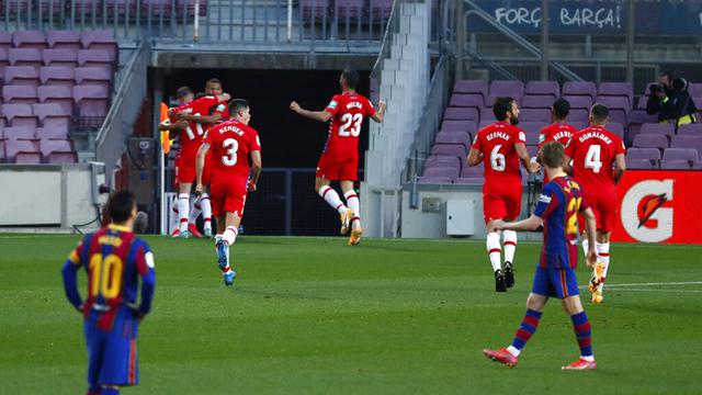 FOTO: Barcelona Kalah dari Granada di Camp Nou