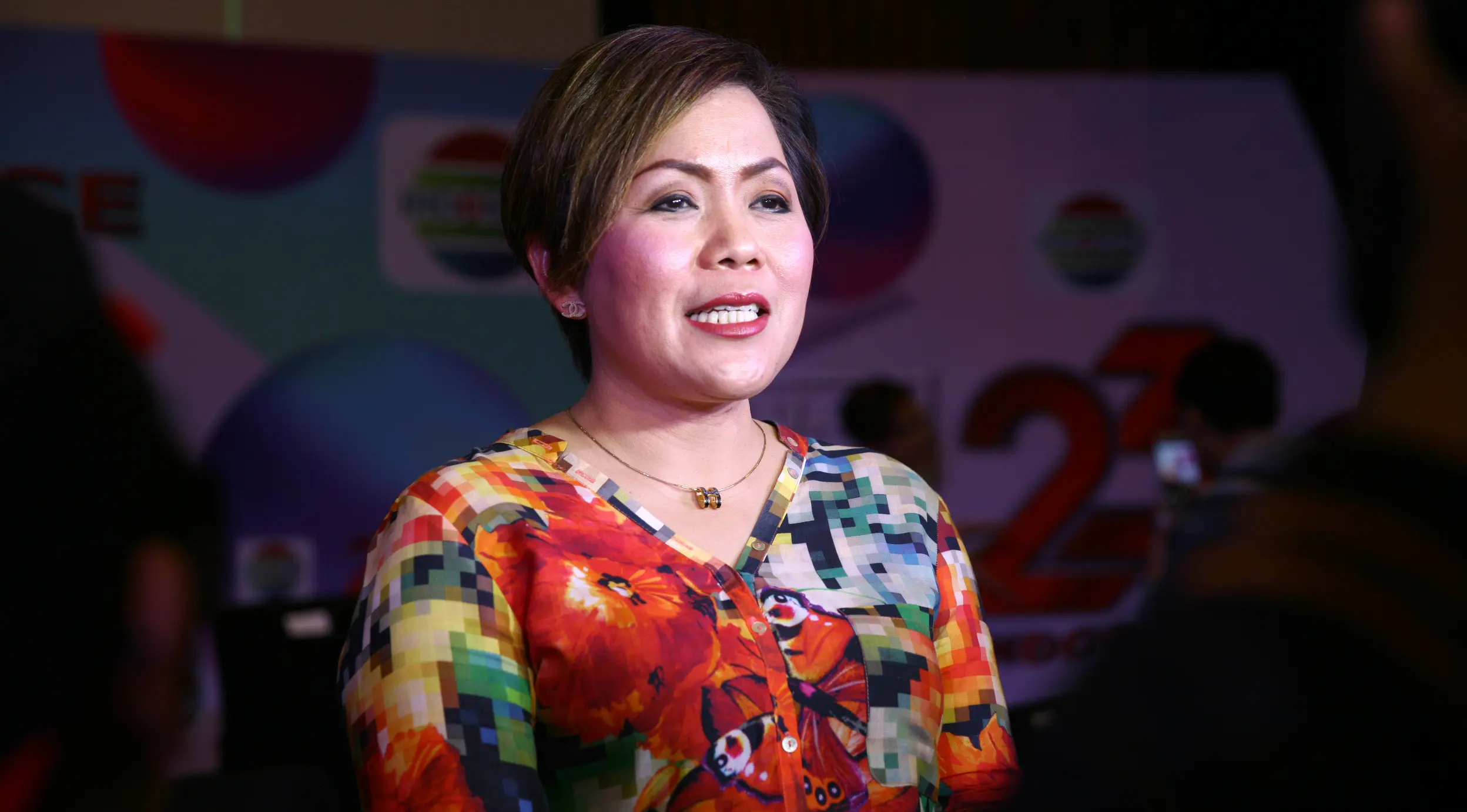 Harsiwi Achmad ungkap keseruan konser HUT Indosiar ke-23 (Nurwahyunan/Bintang.com)