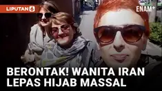Protes Aturan, Wanita Iran Ramai-ramai Lepas Hijab
