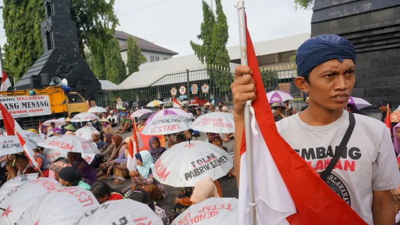 Print, Pejuang Kendeng Yang Jadi Tersangka