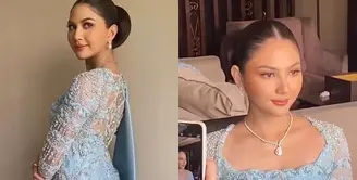 Sosok Jessica Mila belakangan menarik perhatian. Tak hanya karena prosesi adat batak yang dijalani, tetapi juga penampilannya yang begitu menawan. [Foto: IG/myrnamyura/yukikt].