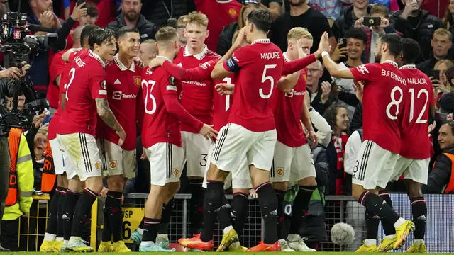 Foto: Ronaldo Kembali, Bantu MU Taklukkan Sheriff di Liga Europa 2022/2023