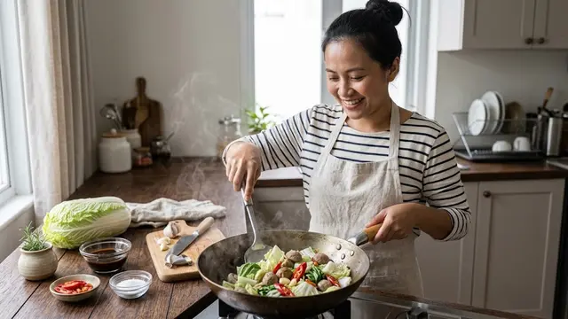 Resep Sawi Putih Bakso