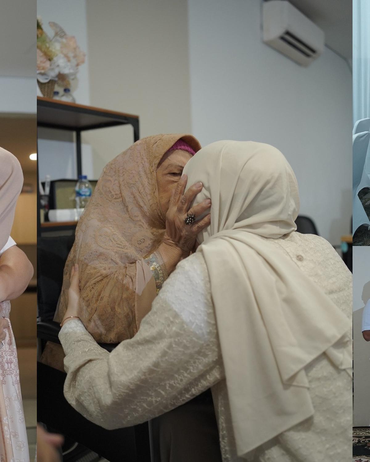 Berangkat Haji, 9 Potret Ananda Omesh Pamitan Kepada Keluarga & Sahabat Sebelum Bertolak ke Tanah Suci - Penuh Haru