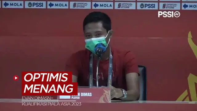 VIDEO: Evan Dimas Optimis Timnas Indonesia Mampu Atasi Chinese Taipei di Kualifikasi Piala Asia 2023