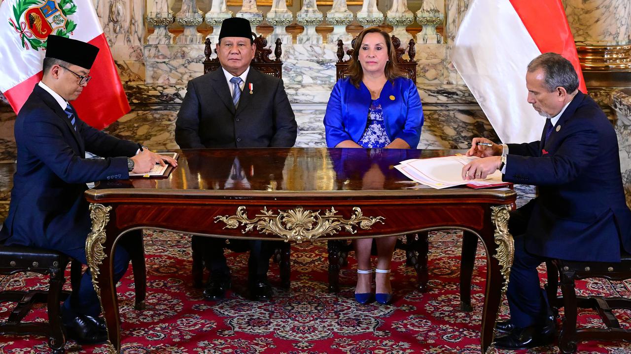 Prabowo Ajak Presiden Peru ke Indonesia, Selesaikan Perjanjian CEPA