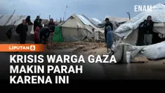 Hujan deras memperburuk kondisi pengungsi di Gaza. Tenda roboh, genangan air dan limbah mengancam kesehatan warga di tengah krisis kemanusiaan yang belum berakhir.