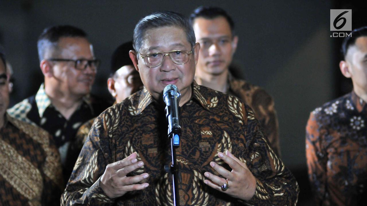 Jumpa Pers SBY dan Prabowo Subianto