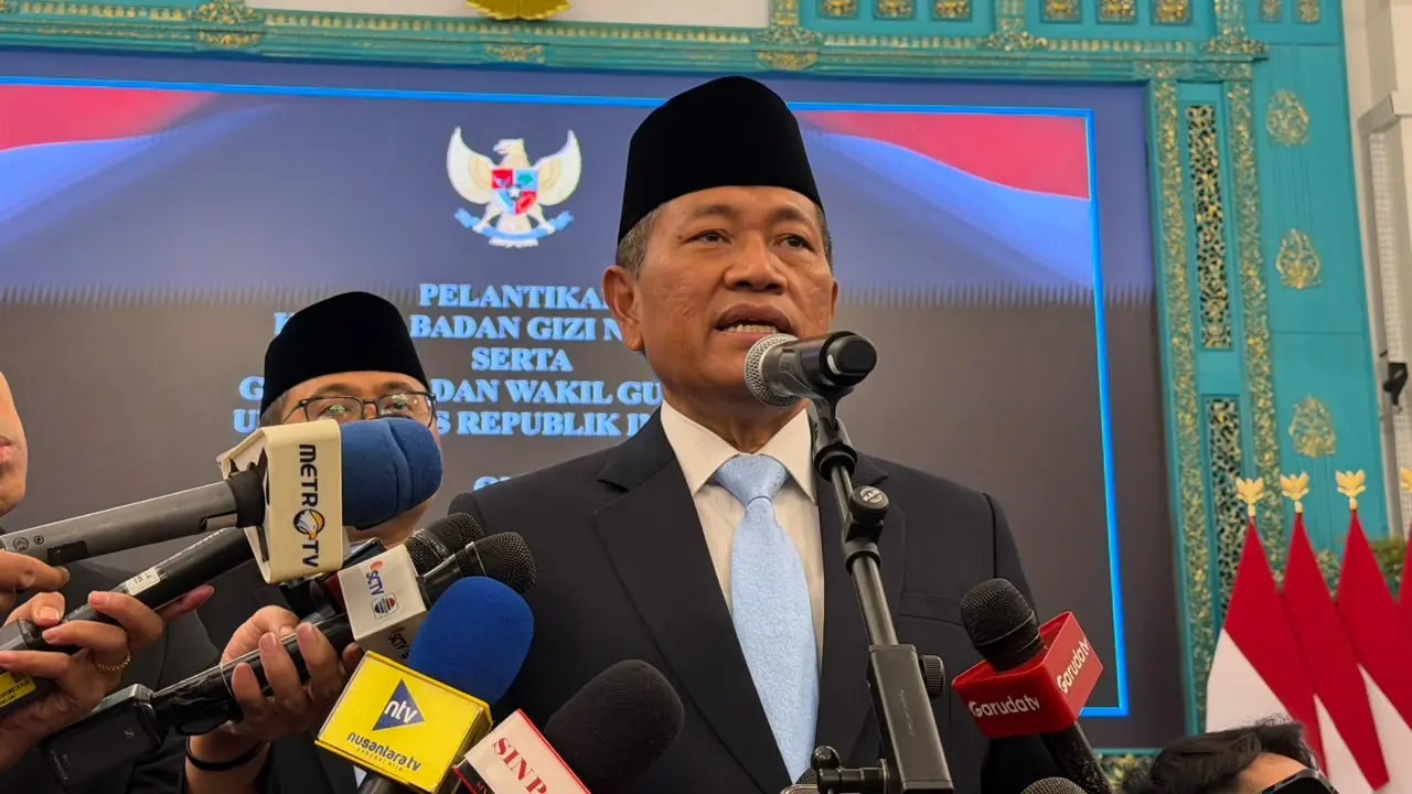 Donny Ermawan usai dilantik menjadi Gubernur URI di Istana Negara, Jakarta, Rabu (22/7/2026). (Liputan6.com/Lizsa Egeham).