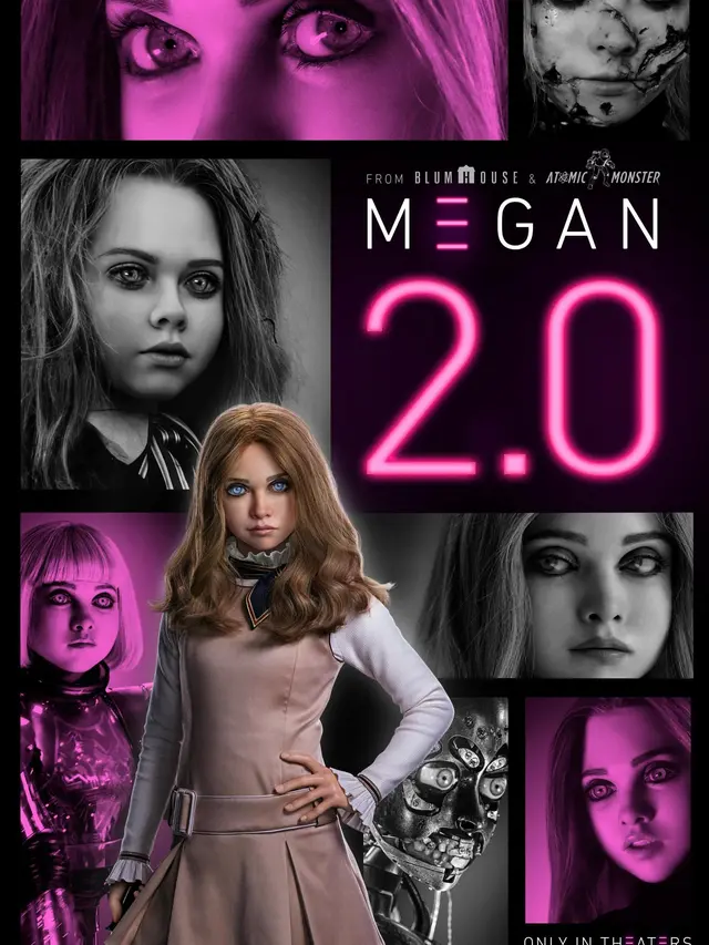 Poster film Megan 2.0. (Foto: Dok. Blumhouse Productions/ Atomic Monster)