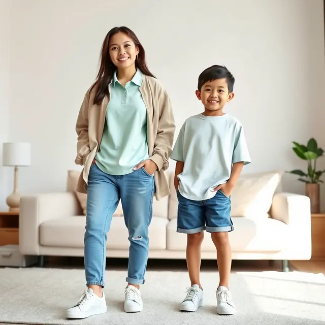 6 Rekomendasi Model Baju Couple Ibu dan Anak, Bisa Jadi Pilihan