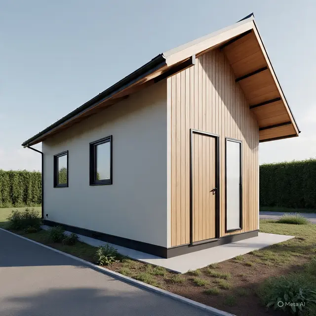 Rumah Sederhana dari Baja Ringan