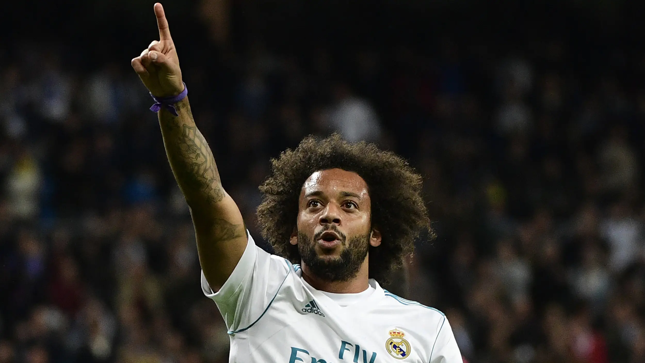 Pemain Real Madrid, Marcelo (AFP/Pierre-Philippe Marcou)