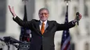 Namun, Tony Bennett sudah mulai bingung dengan kondisi di sekelilingnya. Bahkan dia sudah sulit memahami benda sehari-hari seperti garpu dan kunci. (AP Photo/Carolyn Kaster, File)