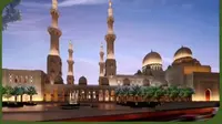 Gibran Rakabuming memperlihatkan desain Masjid Syeikh Zayed di Solo, Jawa Tengah (dok.instagram/@gibran_rakabuming/https://www.instagram.com/p/CNEl7quhAAu/Komarudin)