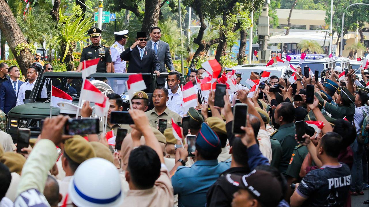 Prabowo hadiri sertijab Menhan