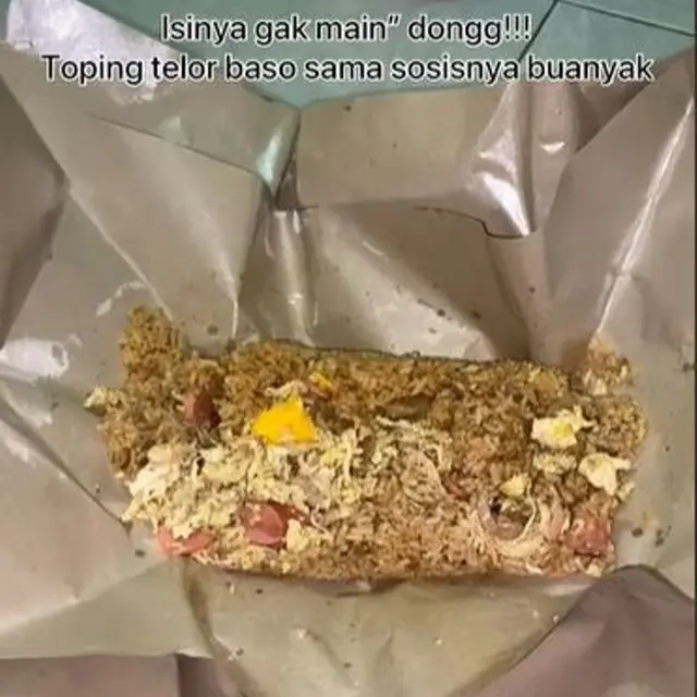 Beli Nasi Goreng di Malang, Pria Kalimantan Kaget Lihat Porsinya