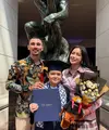 Jessica Iskandar saat Hadir di Wisuda El Barack yang Telah Lulus SD. [@inijedar]