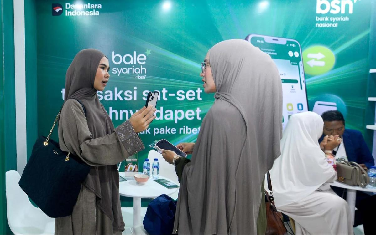 FOTO: Bank BSN Perluas Akuisisi Nasabah Melalui Abaya Pavilion