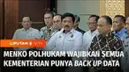 Usai PDN diretas, kini semua Kementerian diminta memiliki back up atau data cadangan, sehingga pelayanan publik tidak terganggu.